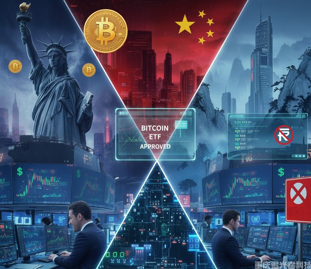 冰火兩重天：為什么比特幣在美國熱潮迭起，在中國卻遭遇嚴格限制？